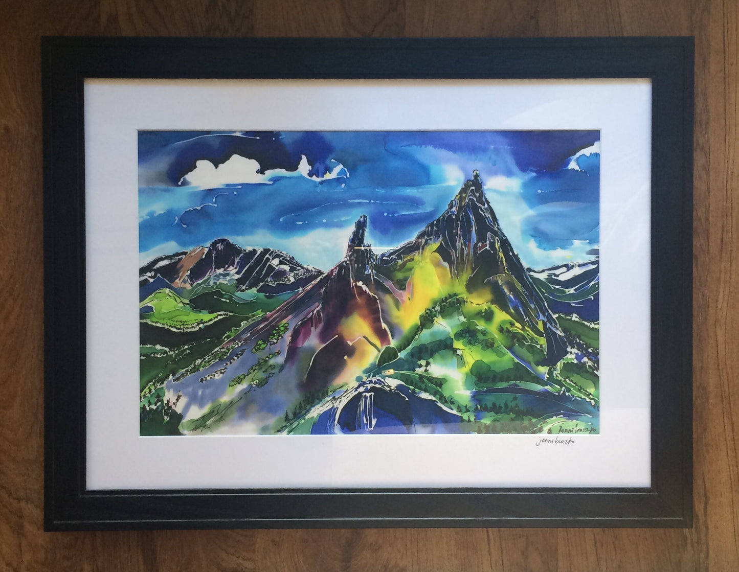 Cathedral Peak and Mt. Conness