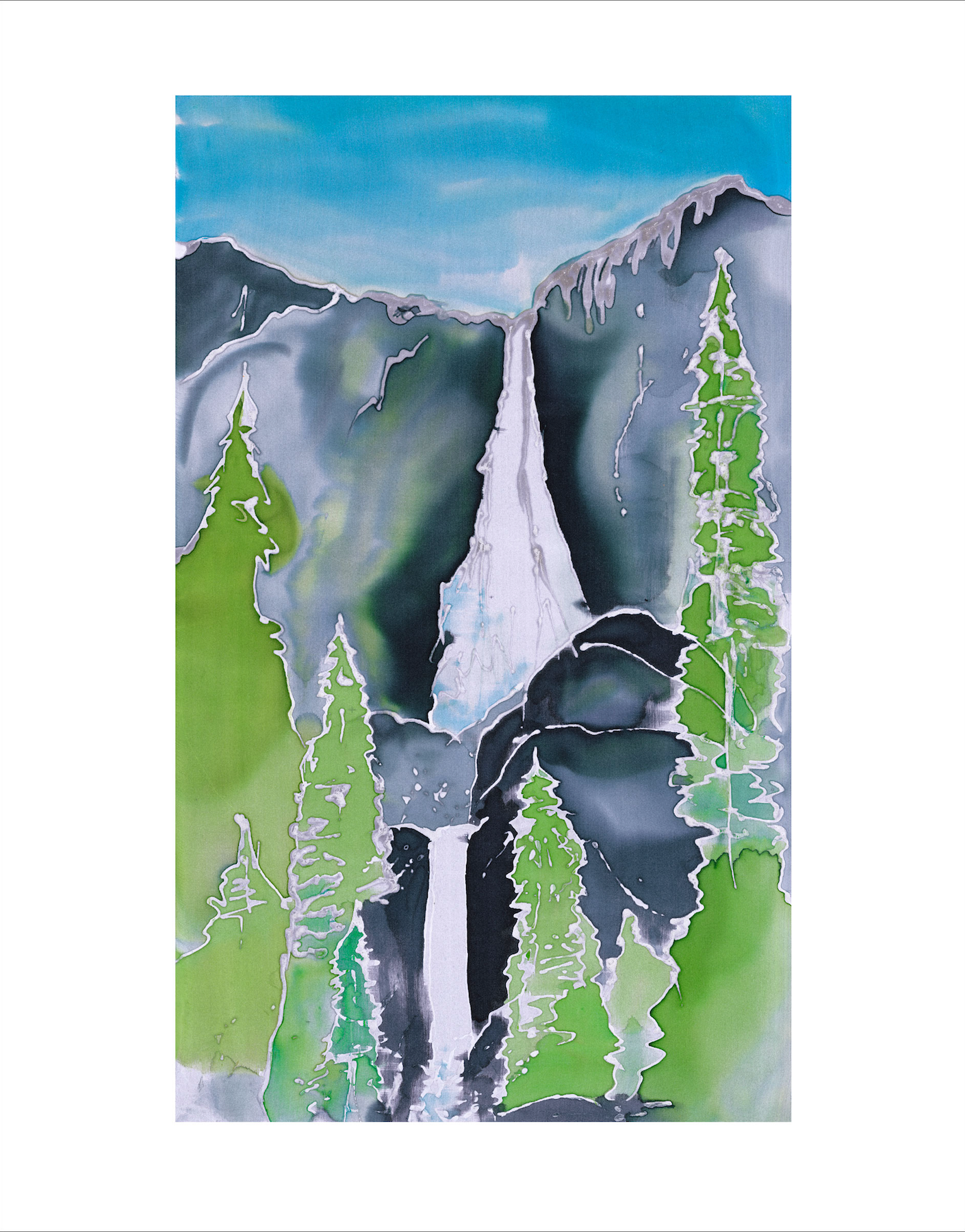 Yosemite Falls In Spring